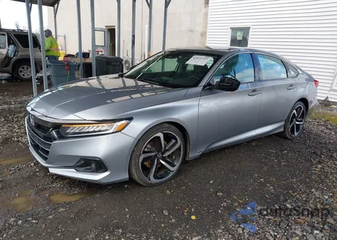 2022 Honda Accord Sport Special Edition из США, поврежденный, VIN 1HGCV1F43NA114608